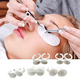 thumbnail image 5 of Dinheiro Anillos De Tatuaje Tazas Soporte De Pegamento Desechable Tinta De Tatuaje De Plástico Anillo De Pigmento Anillos De Maquillaje Adhesivo Paleta para Extensión De Pestañas Arte De Uñas,Small, 5 of 5