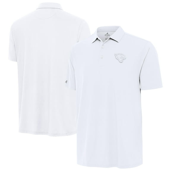 Men's Antigua White Jacksonville Jaguars Era Polo