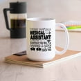 thumbnail image 2 of Novelty Medical Assistant Decorative Mug, Unique Medical Assistant Ceramic Coffee Mug, Medical Assistant You Know That Everyday You Will Touch A Life Porcelain Tea Mug Cup 15 Oz., 2 of 7