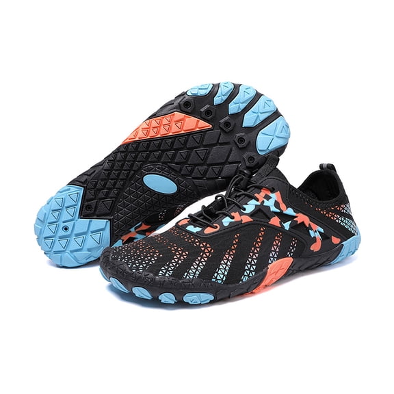 ywluxe Hike Barefoot Shoes - Unisex Wide Toe Box Water Shoes, Pro-Healthy Non-Slip Waterproof Footwear for Men Women, Running Hiking Sneakers Boots