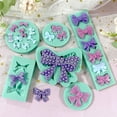 thumbnail image 6 of SIEYIO Mini Love Heart Bow Silicone Mold Handmade Candle Soap Making Mould for DIY Baking Fondant Chocolate Wedding Cake Decorating Tools, 6 of 20