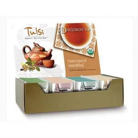 Davidson Organic Tea 2560 Tulsi Assorted Tea- Box of 25 Tea Bags