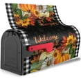 thumbnail image 6 of Fall Mailbox Covers Welcome Fall Mailbox Covers Magnetic Standard Size 21" X 18" Welcome Magnetic Mailbox Covers Post Wraps Letter Box Mailbox Cover for Outdoor Decor, 6 of 6