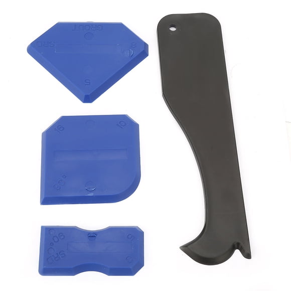 Kit de Herramientas de Calafateo de Silicona, Raspador de Cemento de Vidrio para Eliminación de Sellador Domémico