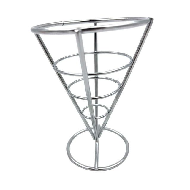 Soporte para papas fritas Cesta para papas fritas Suministros creativos para fiestas Escurridor de aceite Frito Argén