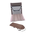 thumbnail image 3 of Colaxi Camping Chair with Back Support for Outdoor Concerts Road Trips Sport Events Brown, 3 of 8