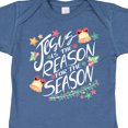 thumbnail image 4 of Inktastic Jesus is the Reason for the Season Christmas Bells and Stars Boys or Girls Baby Bodysuit, 4 of 5