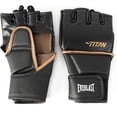 thumbnail image 2 of Everlast Titan Grappling Gloves Black/Gold Size S/M, 2 of 5