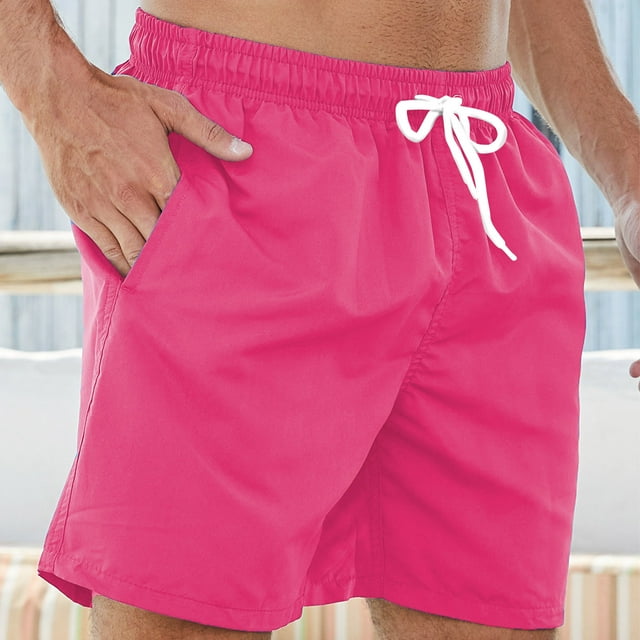 AherBiu Gym Shorts for Men Workout Shorts for Men Quick Dry Drawstring Shorts with Pockets Summer Beach Shorts