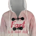 thumbnail image 4 of Every Fart is Love Note Dachshund Guilty Face Happy Valentine's All Over Print 3D Hooded Duffle Toggle Coat Wiener Dog Lover Gifts Idea - 01016, 4 of 6