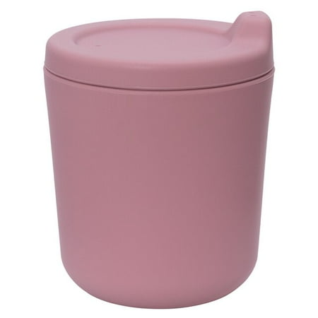 

QWZNDZG Food Grade Silicone Material Baby Drinking Cups Children s Sucking Cups Leak Proof Soft Silicone Girls Boys Birthday Gifts