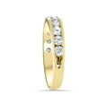 thumbnail image 2 of 1ct TW Diamond Wedding Channel Set Anniversary Ring 14K Yellow Gold Ring Band, 2 of 4