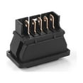 thumbnail image 3 of 12V 20A 3In1 Car 5pins DPDT Power Door Glass Switch Door Lock Control Plastic, 3 of 8