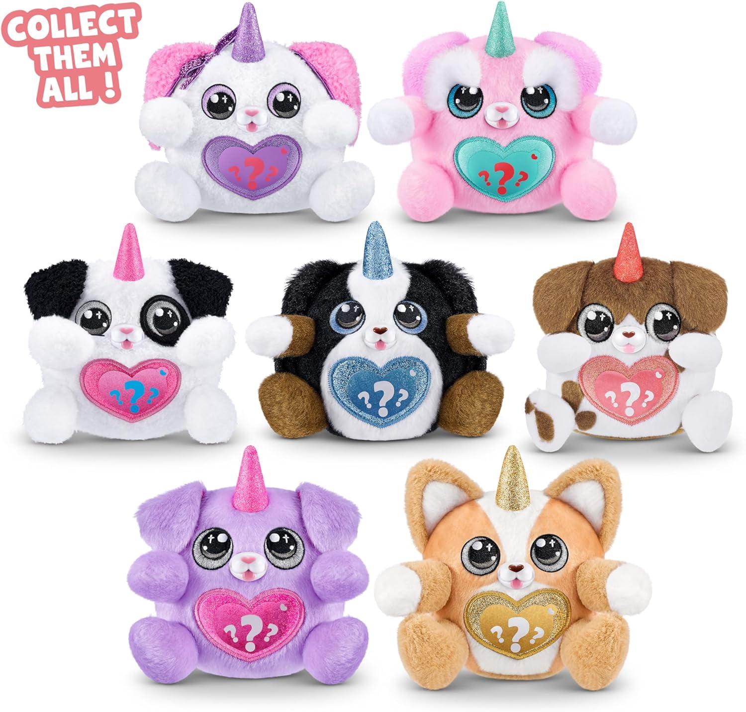 Rainbocorns Sparkle Heart Serie 4 Puppycorn Surprise – Plüschtier Zum Kuscheln & Sammeln, Mit Überraschungen