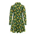 thumbnail image 5 of DISNIMO Avocado Dress Kids Flower Dresses Girls 4-5 Long Sleeve Dresses Girl Small Girl Dress Midi Children Skater Dress Girls Swing Dress Kids Fruit Dresses for Girls Sundress for Girls Outfits, 5 of 7