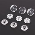 thumbnail image 2 of unbranded 100Jgo Botones De Plástico Transparentes Para Ideales Para Accesorios De Ropa, 2 of 8