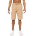 thumbnail image 5 of 2 Pk Men's Cotton Cargo Casual Belted Pockets Active Hiking Outerwear Shorts, 5 of 7
