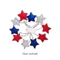 thumbnail image 3 of HaoXun 10 Pcs Red White Blue Star String Lights - Battery Operated LED Independence Day Decorative Lights for Outdoor Christmas Holiday Party Decor, 3 of 6