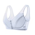 thumbnail image 6 of MEICHEN Thin Front Closure Bra for Older Wireless Anti Sagging Underwear Seamless Bralettes Summer Clothing Fall Fashion Essentials, 6 of 8