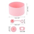 thumbnail image 2 of Unique Bargains Cup Sleeve and Straw Plug Set for Cup Accessories Pink, 2 of 5