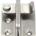 thumbnail image 4 of Stainless Steel Flip Latch for Window Cabinet Drawer, Rustproof Sliding Barn Door Lock with Dual Protection, High Strength - Suitable for Wooden Doors, Metal Doors, and More, 4 of 5