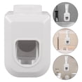 thumbnail image 3 of Wall Mount Toothbrush Holder and Toothpaste Dispenser Squeezer 1 Set, 3 of 6