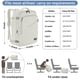 thumbnail image 2 of Mochila de viaje MATEIN Large impermeable antirrobo beige, 2 of 9