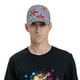 thumbnail image 4 of Fotbe Starfish Navy Blue Stripe Gorro Clásico de Béisbol, Gorra Ajustable con Broche Snapback, Gorro de Exterior de Algodón Suave, 4 of 6
