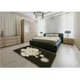 thumbnail image 5 of Ahgly Company Machine Washable Indoor Rectangle Transitional Camel Brown Area Rugs, 7' x 10', 5 of 7