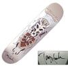 Tony Hawk Hand-Signed Dragon Shield Silver Skateboard