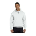 thumbnail image 1 of Jerzees Men's Quarter-Zip Cadet Collar Pullover Sweatshirt, Style 995M, 1 of 1