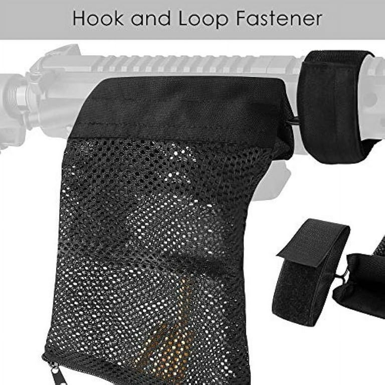 2 Pack Brass Shell Catcher with Heat Resistant Mesh and Zippered