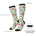 thumbnail image 4 of Rocae Vector Mexican Otomi Style Bright for Novelty Casual compression Socks For Women Men Contrast Color Stockings, 4 of 6