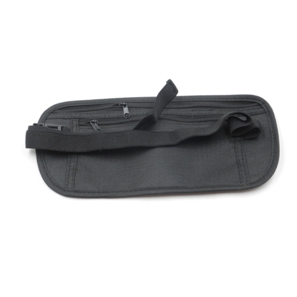 Fashion Slim Travel Hidden Secret Security Money Body Waist Pouch Wallet Bag for Women Man Unisex