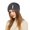 Gray, variant on Herrnalise Outdoor Winter Adult Warm Solid Color Hats Plush knitted Woolen Hat