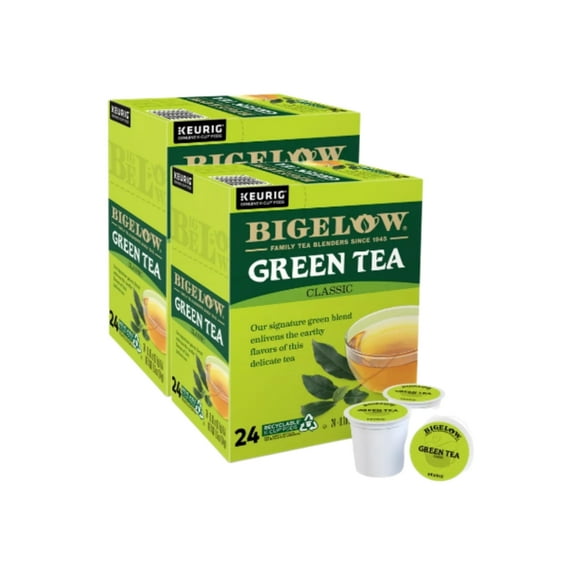 Bigelow Classic Green Tea K Cups Pods, 48 Total