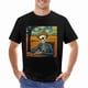 thumbnail image 2 of Spooky Skeleton Vincent Van Gogh Vintage Graphic T-shirt Skeletons on the Starry Wheat Field Tee Funny Unisex Top, 2 of 4