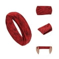 thumbnail image 3 of Unique Bargains 1 Pc Perspiration-Wicking Headband for Yoga Black Red, 3 of 6