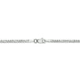 thumbnail image 4 of 14K White Gold 2.4mm Flat Figaro Chain, 4 of 6