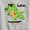thumbnail image 3 of Instant Message - Later Gator - Toddler & Youth Crewneck Fleece Sweatshirt, 3 of 6