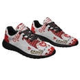 thumbnail image 6 of Happy Valentine's Day Gnome Love Shoes Sneakers Black Size 9.5, 6 of 7