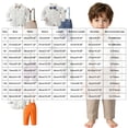 thumbnail image 6 of enyan Little Boy Clothes Suits Dress Shirt with Bow Tie Suspender Pants Gentleman Outfit Sets for Party, Prom, Wedding Blue,6-7 Years, 6 of 7