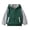 Green, variant on Fdqin Boys Zip Up Hoodie Fleece Jacket Kids Sherpa Lined Winter Coat Outdoor Warm Sweatshirt Purple 5-6 Years