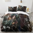 thumbnail image 2 of Teenage Mutant Ninja Turtles Bedding Set Teenage Mutant Ninja Turtles D Pattern Printed Duvet Cover Zipper Closure With Pillowcases Microfiber P 135*2, 2 of 5