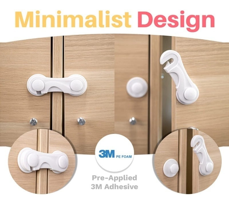Applicable to 10 Pieces Child Safety Lock, Drawer for Children