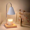 thumbnail image 1 of Lámpara de aromaterapia, lámpara de cera derretida, lámpara de vela derretida, lámpara de regalo para mesita de noche, lámpara de madera con atenuación temporizada, arte sin fuego,, 1 of 5