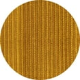 thumbnail image 1 of Ahgly Company Indoor Round Oriental Yellow Modern Area Rugs, 8' Round, 1 of 4