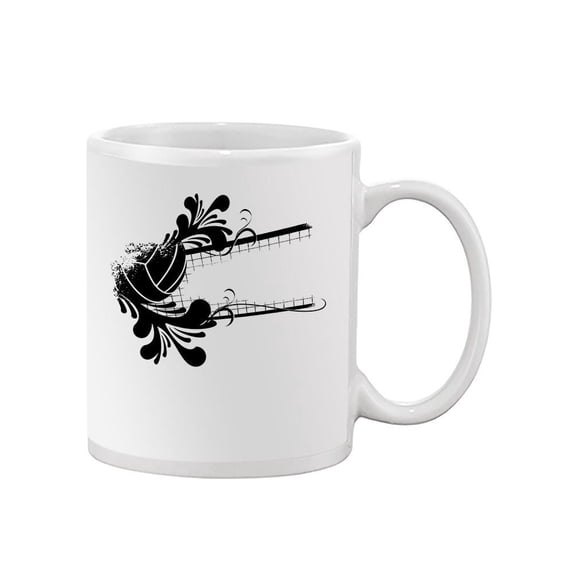 Volleyball Net Design Mug Unisex's -Image by Shutterstock