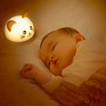 thumbnail image 3 of Lindo reloj despertador de gato para niños con lámpara LED de 3 colores Tim, 3 of 6