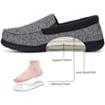thumbnail image 4 of RockDove Men's SILVADUR Anti-Odor Memory foam Moc Slipper, 4 of 7